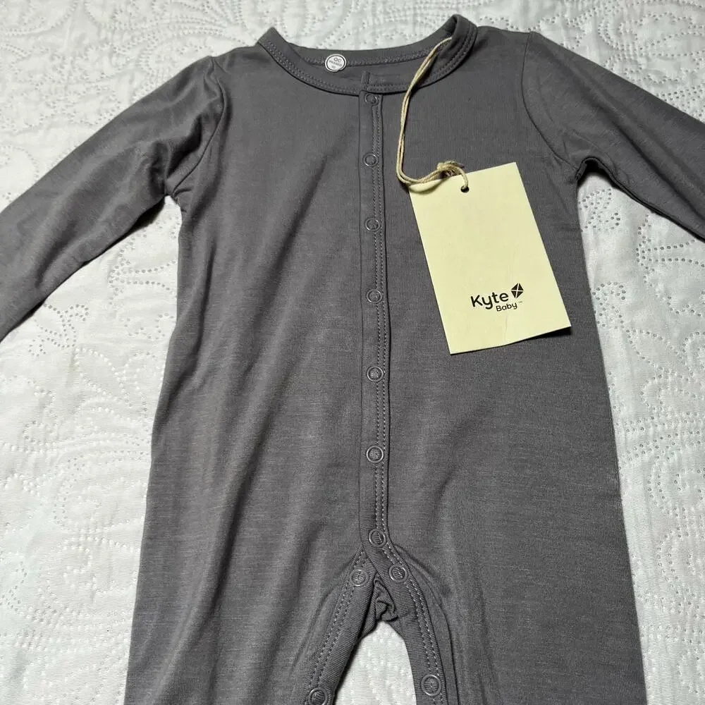 NWT Kyte One Piece Bamboo Romper Size 3-6m